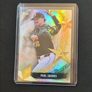 Topps Paul Skenes Card— Stars of the MLB